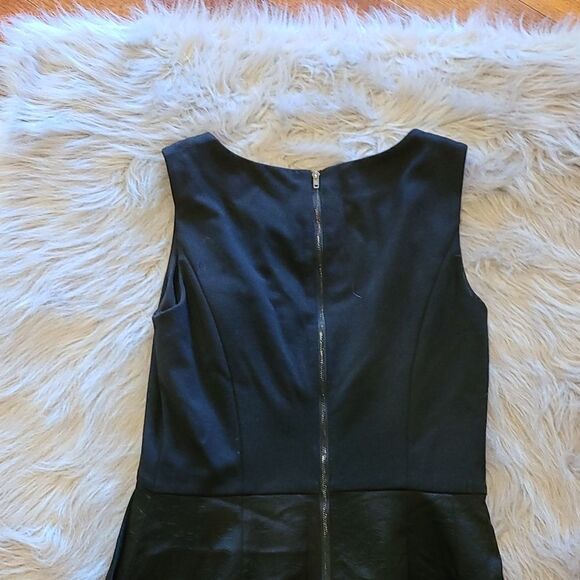 Halogen womens fit and flare little black sleeveless dress with pockets‎ size 6 - Picture 8 of 9